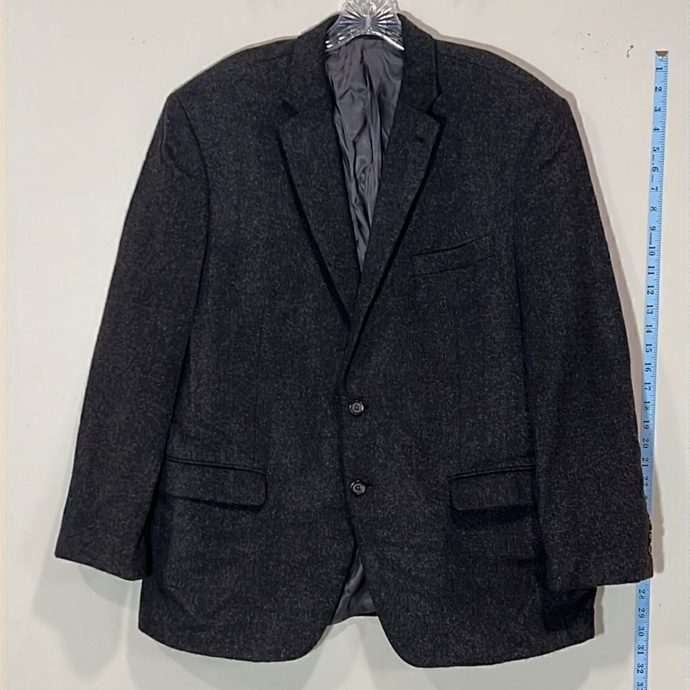 Lauren Ralph Lauren Gray Camel Hair Dress Jacket. Size 44R.